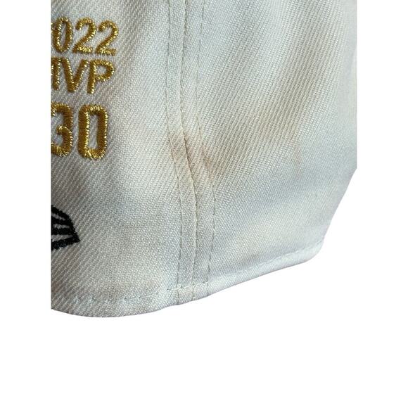 Golden State Warriors New Era 2022 NBA Champions Locker Room Snapback Hat Cap - Picture 5 of 9